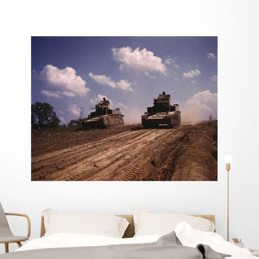 June 1942 M3 Stuart Wall Decal