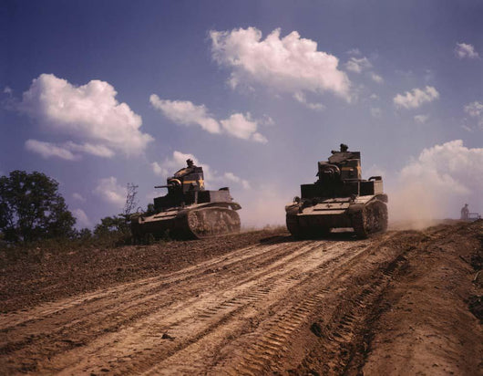 June 1942 M3 Stuart Wall Decal