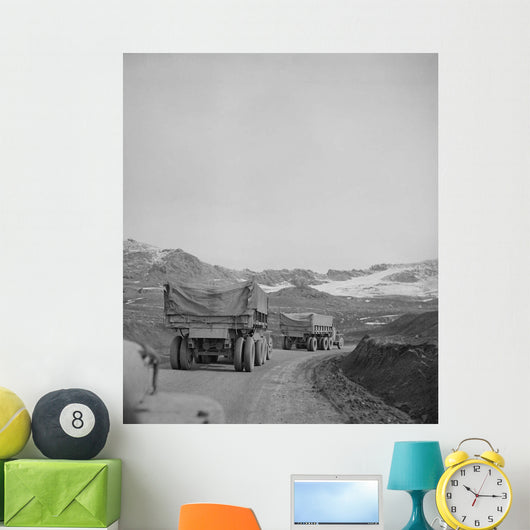 Us Army Truck Convoy Wall Decal Design 2