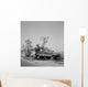Wreckage General Sherman Tank Wall Decal