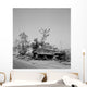 Wreckage General Sherman Tank Wall Decal