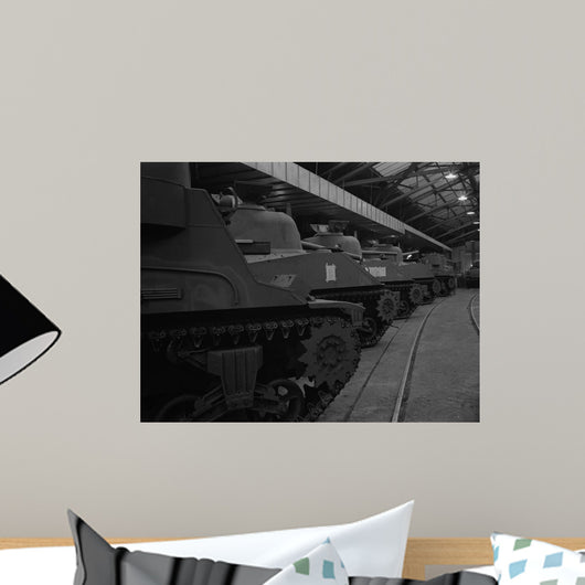 M4 Tanks and M7 Wall Decal