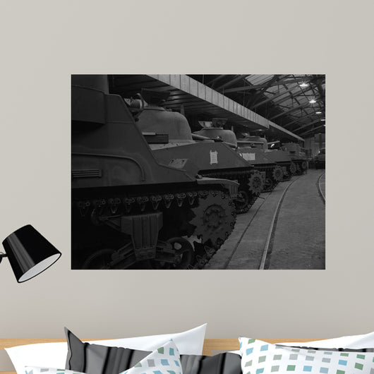 M4 Tanks and M7 Wall Decal