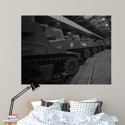 M4 Tanks and M7 Wall Decal