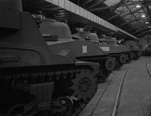 M4 Tanks and M7 Wall Decal