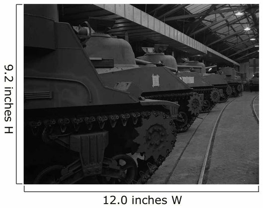 M4 Tanks and M7 Wall Decal