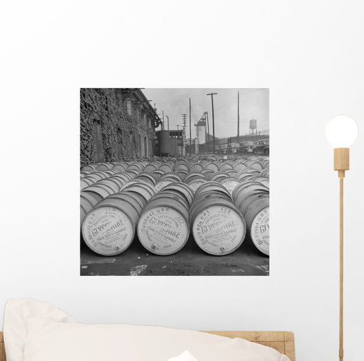June 1943 Drums Glycerin Wall Decal Design 2