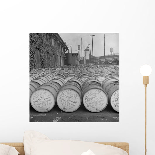 June 1943 Drums Glycerin Wall Decal Design 2