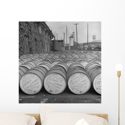 June 1943 Drums Glycerin Wall Decal Design 2