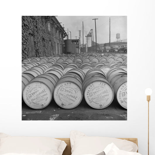 June 1943 Drums Glycerin Wall Decal Design 2