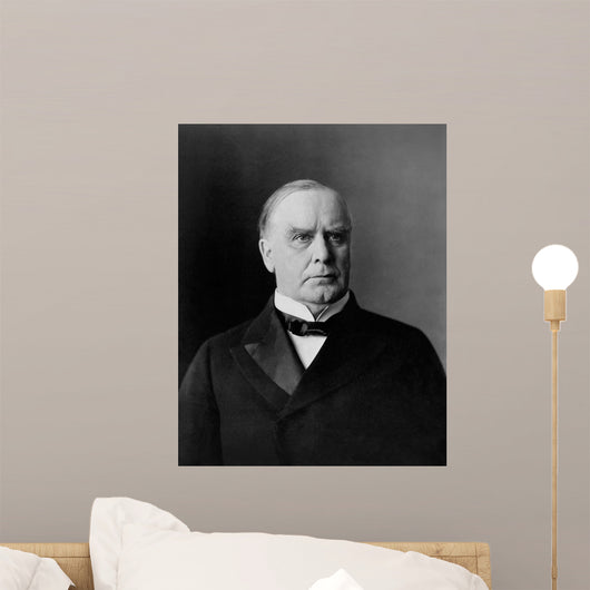 William McKinley Portrait circa Wall Decal