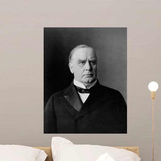 William McKinley Portrait circa Wall Decal
