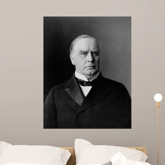 William McKinley Portrait circa Wall Decal