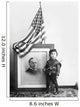 Boy Sailor Uniform Standing Wall Decal