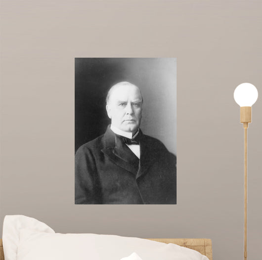 William McKinley Portrait circa Wall Decal Design 2