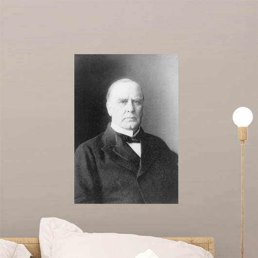William McKinley Portrait circa Wall Decal Design 2