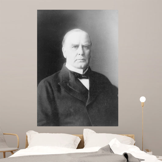 William McKinley Portrait circa Wall Decal Design 2