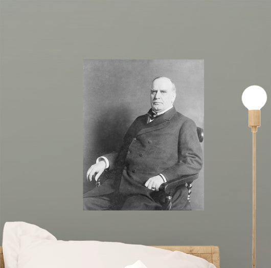 Portrait President William McKinley Wall Decal