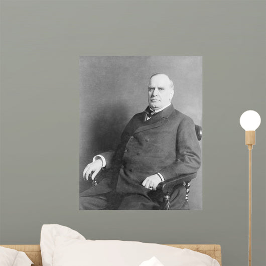 Portrait President William McKinley Wall Decal