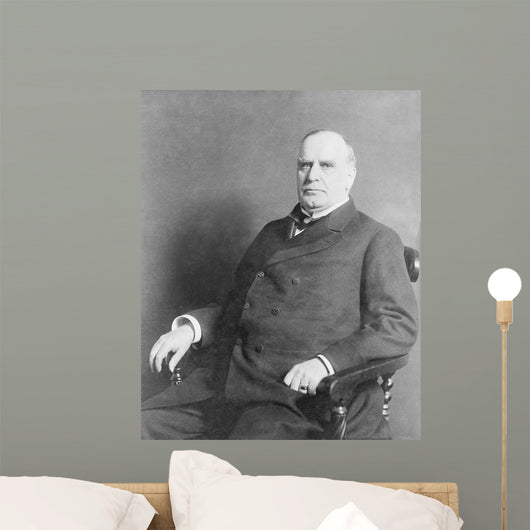 Portrait President William McKinley Wall Decal
