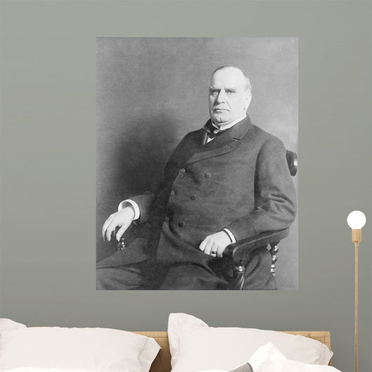 Portrait President William McKinley Wall Decal