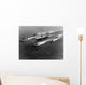 Uss Yorktown Surrounded Her Wall Decal