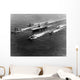 Uss Yorktown Surrounded Her Wall Decal