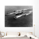 Uss Yorktown Surrounded Her Wall Decal