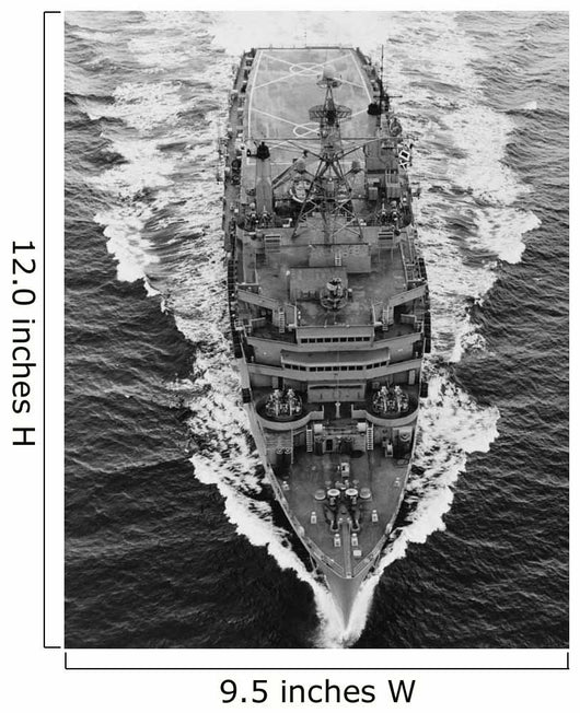 Overhead Uss Nashville Lpd-13 Wall Decal