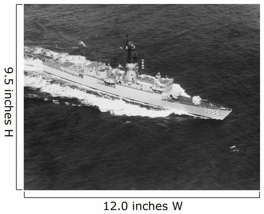 Escort Ship Uss Hepburn Wall Decal Design 4