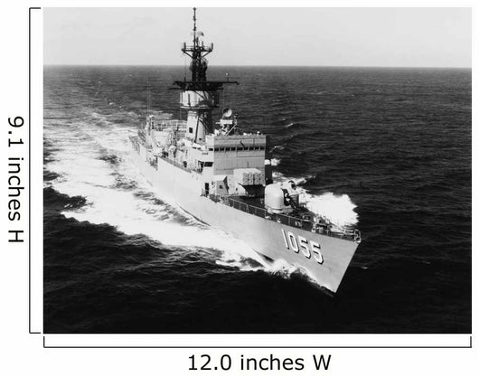 Escort Ship Uss Hepburn Wall Decal Design 3