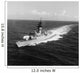 Escort Ship Uss Hepburn Wall Decal Design 1