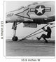 F-4b Phantom Ii Fighter Wall Decal