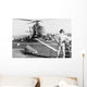 Uh-2 Seasprite Helicopter Lands Wall Decal