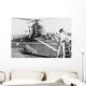 Uh-2 Seasprite Helicopter Lands Wall Decal