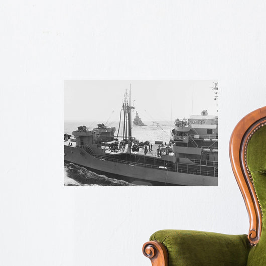 Uss Ponchatoula Prepares to Wall Decal