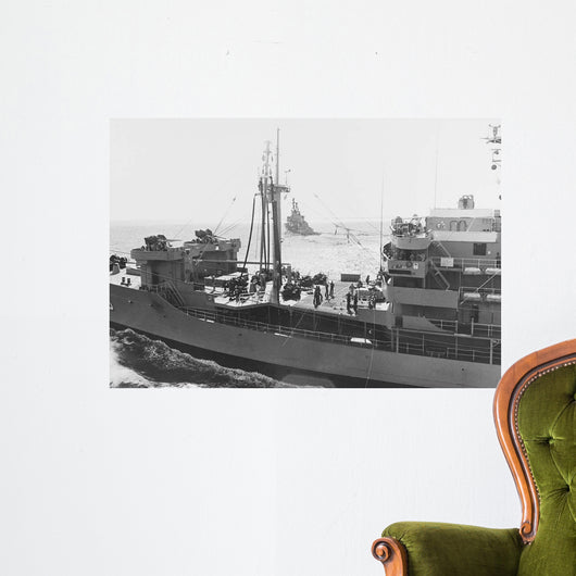 Uss Ponchatoula Prepares to Wall Decal