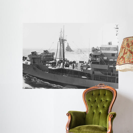 Uss Ponchatoula Prepares to Wall Decal