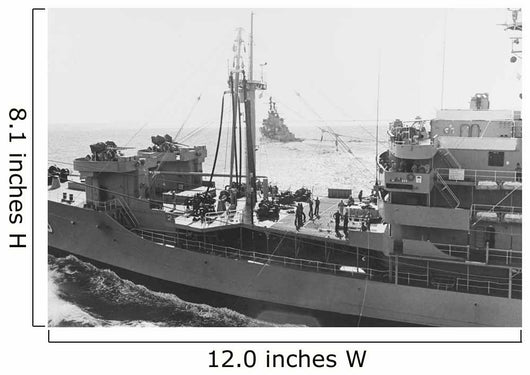 Uss Ponchatoula Prepares to Wall Decal