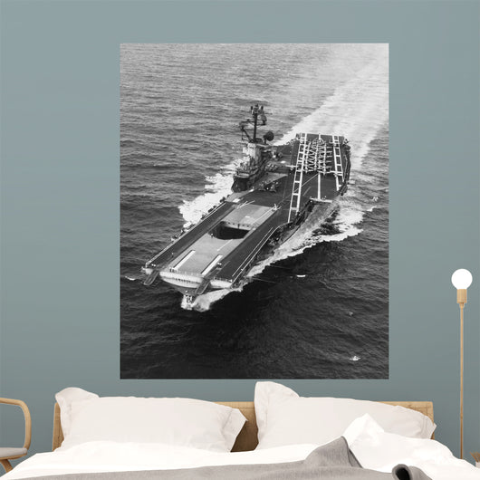 Uss Intrepid Underway South Wall Decal