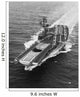 Uss Intrepid Underway South Wall Decal