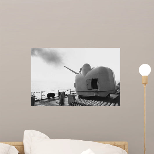 Uss Turner Joy Firing Wall Decal
