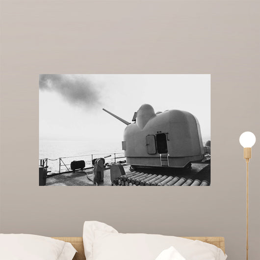 Uss Turner Joy Firing Wall Decal