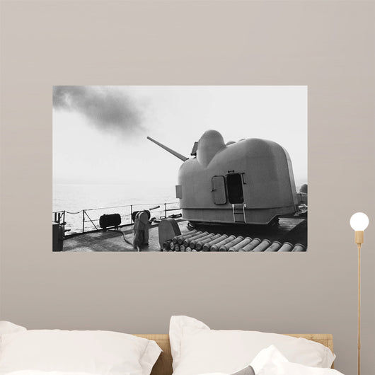 Uss Turner Joy Firing Wall Decal