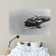 Uh-1 Helicopter Gunship Fires Wall Decal