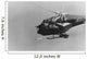 Uh-1 Helicopter Gunship Fires Wall Decal