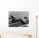 A-3b Skywarrior Landing aboard Wall Decal