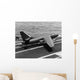 A-3b Skywarrior Landing aboard Wall Decal