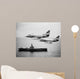 Two A-4c Skyhawk Aircraft Wall Decal