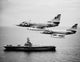 Two A-4c Skyhawk Aircraft Wall Decal